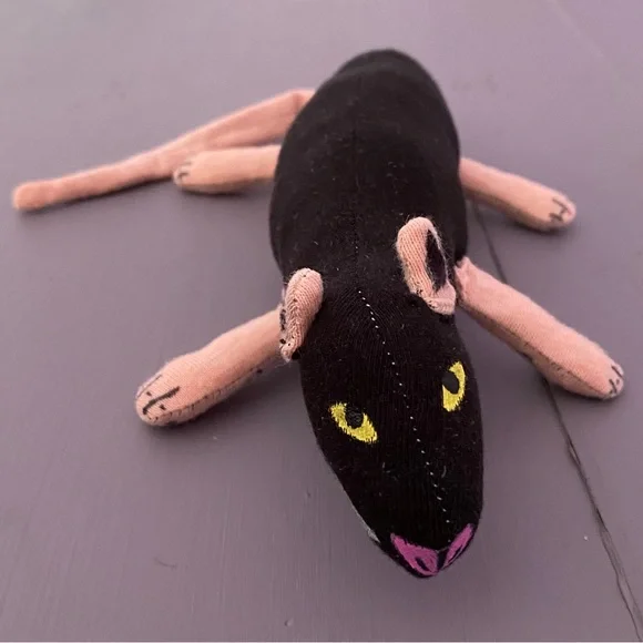 (2) RATS, RAPTOR, INDOMINUS REX, and Baby BIRD Handmade CUSTOM Adorable PLUSHIES - Picture 2 of 16
